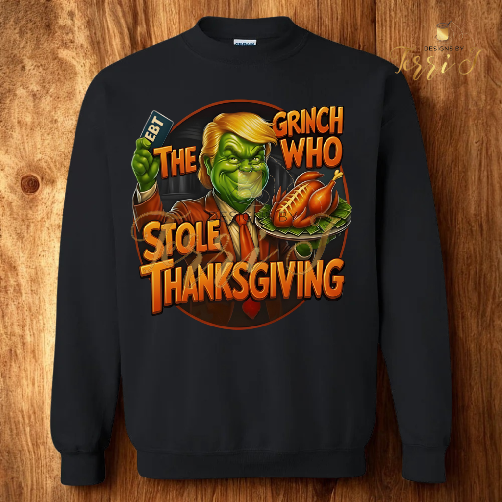 The Grinch That Stole Thanksgiving Sweater/Long Sleeve