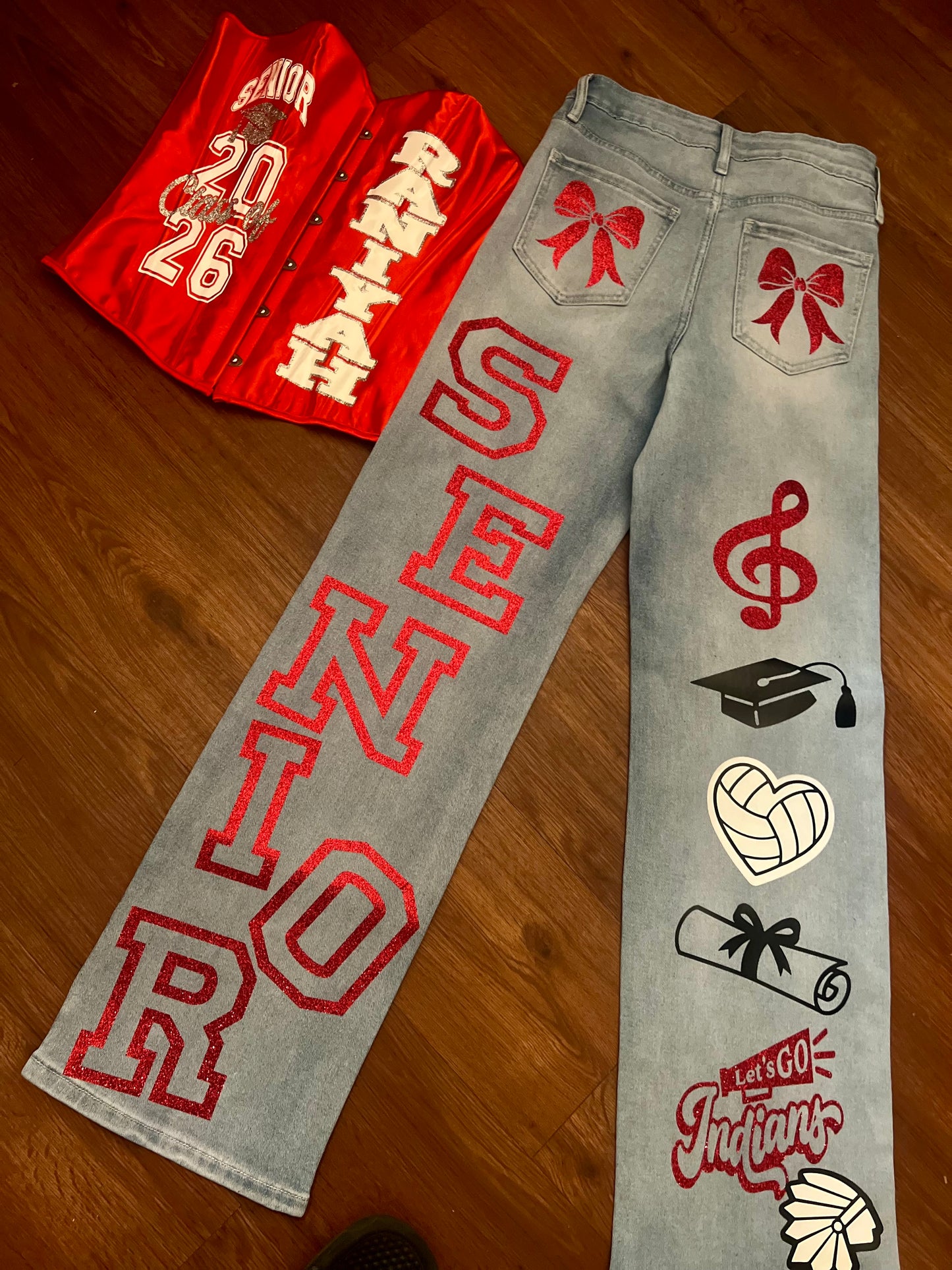 Corset & Jeans (Provide Your Own)