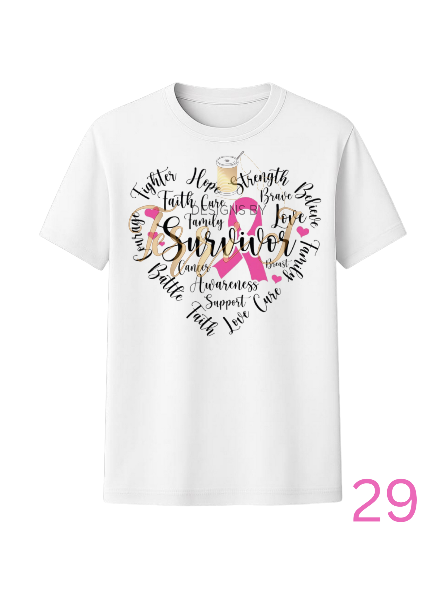 Survivors Breast Cancer Awareness Tshirts