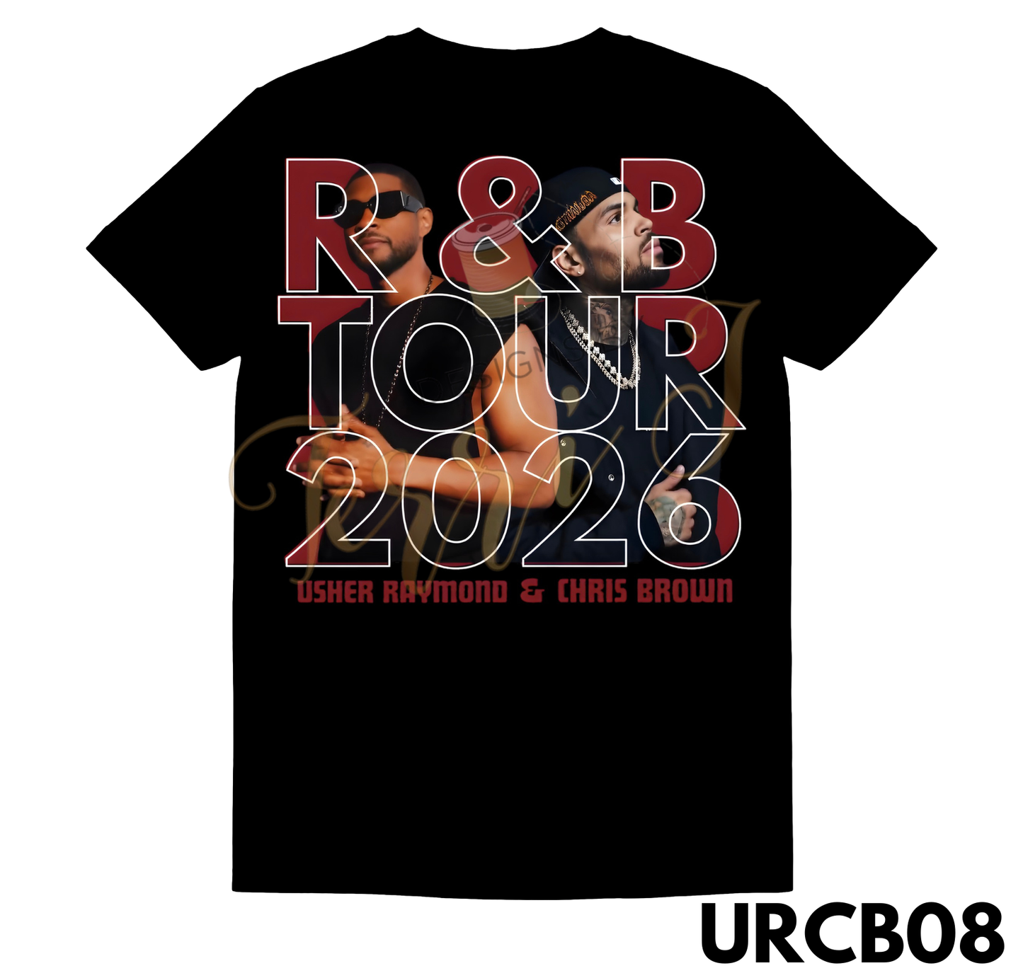 R&B Tour: Usher / Chris Tshirts
