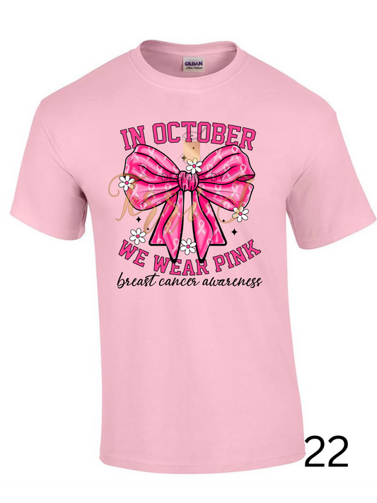 Everyday Breast Cancer Awareness Tshirts