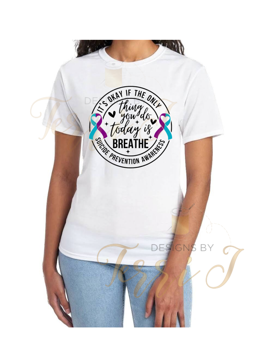 Suicide Prevention Awareness Month Tshirt