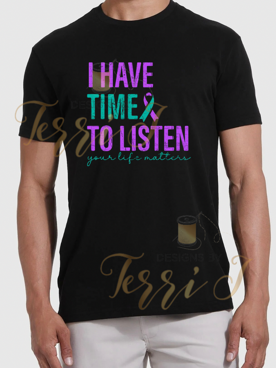 Suicide Prevention Awareness Month Tshirt