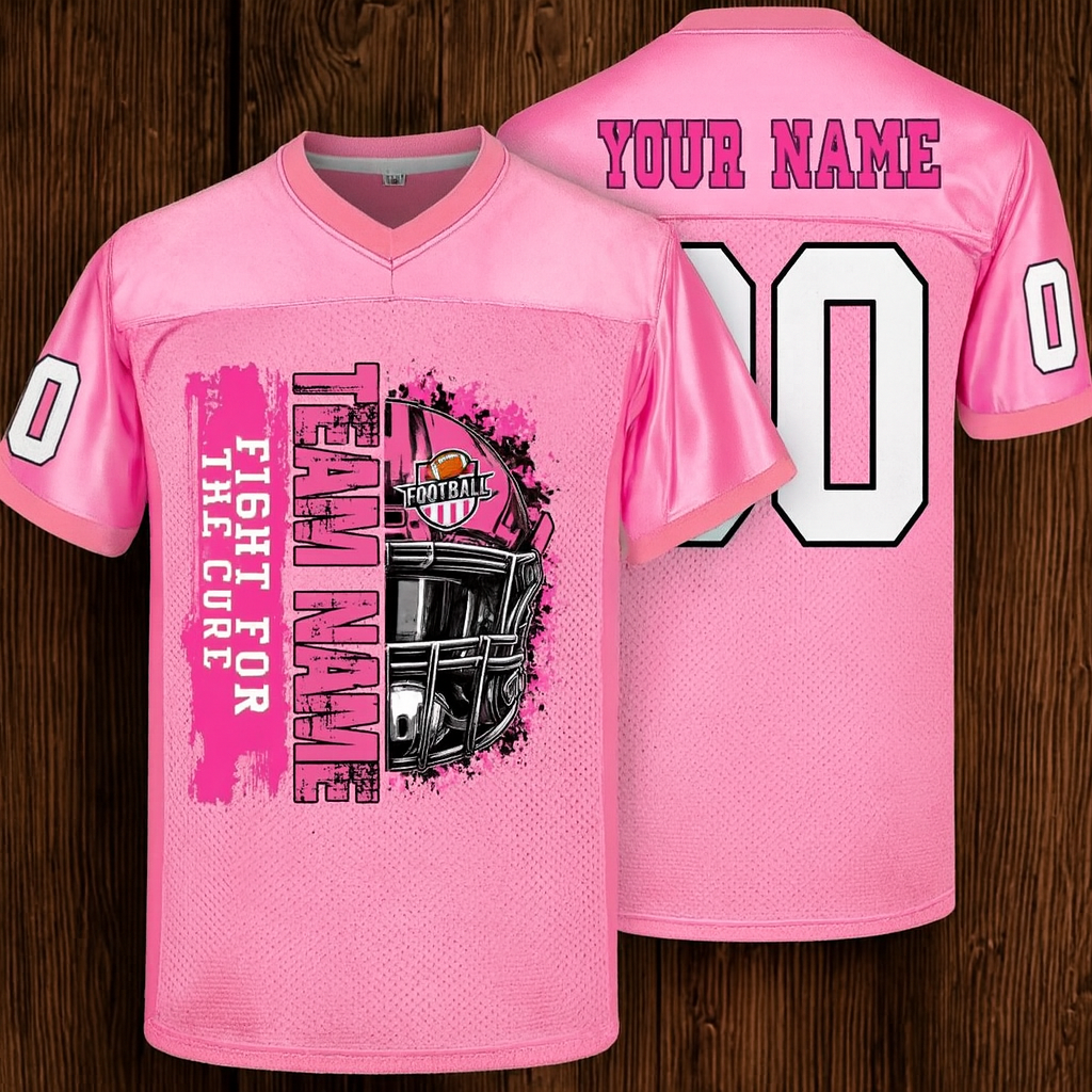 Breast Cancer Awareness Football Jersey