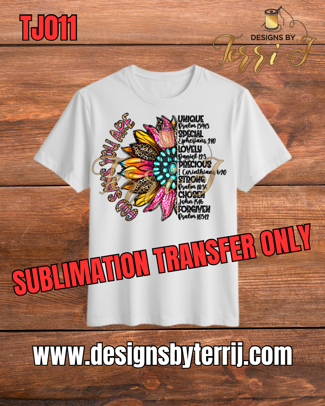 God Says You Are Sublimation Transfer