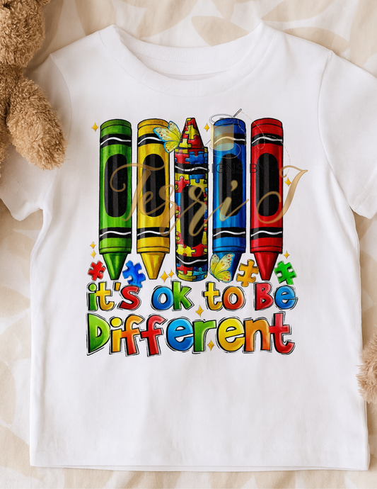 It's OK To Be Different Tee