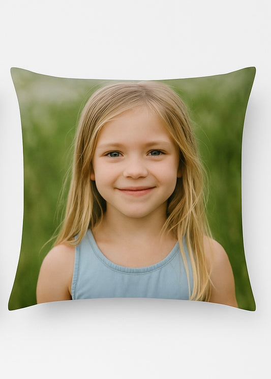 Full Photo Throw Pillow