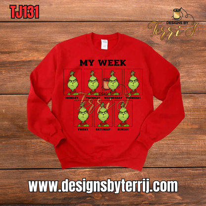 Grinch Tshirts, Long Sleeves & Sweatshirts