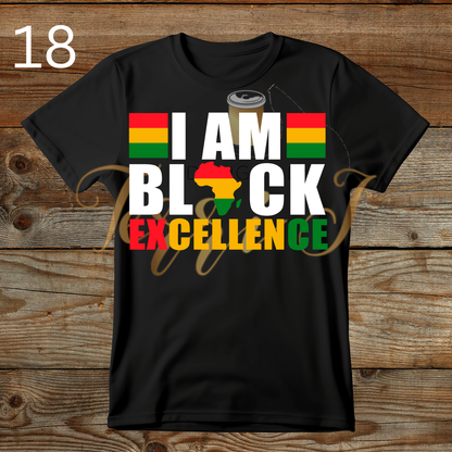 Black History Month DTF Transfers