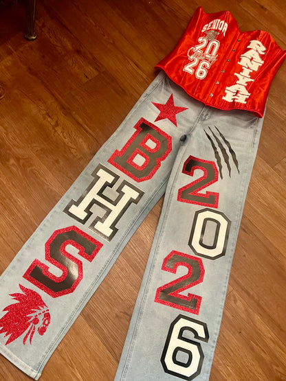 Corset & Jeans (Provide Your Own)