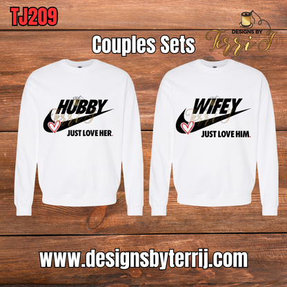 Couples Long Sleeve Shirts