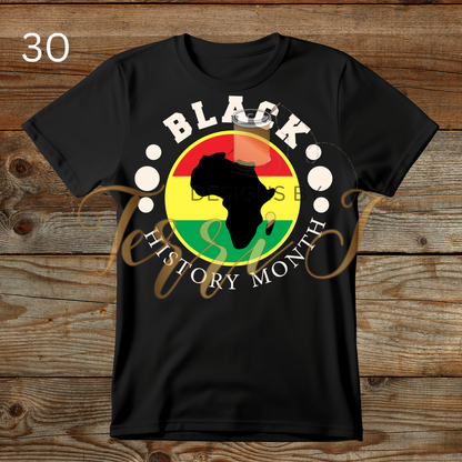 Black History Month DTF Transfers