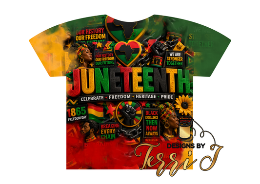 Juneteenth 3D Shirt