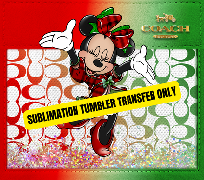 Christmas Tumbler Sublimation Wrap