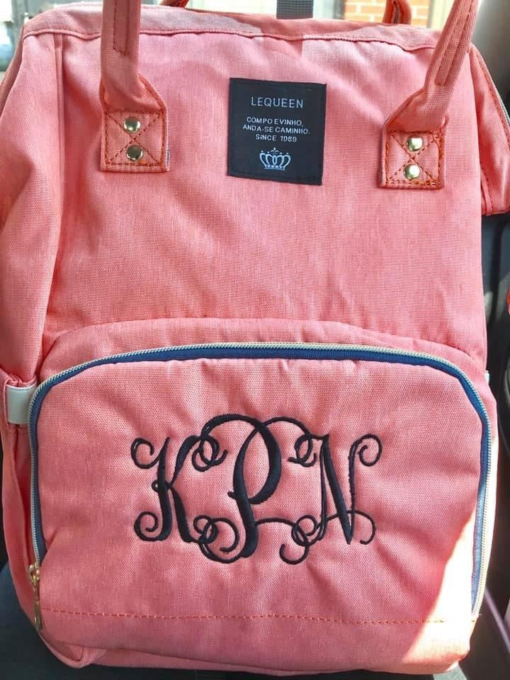 Backpack Embroidery
