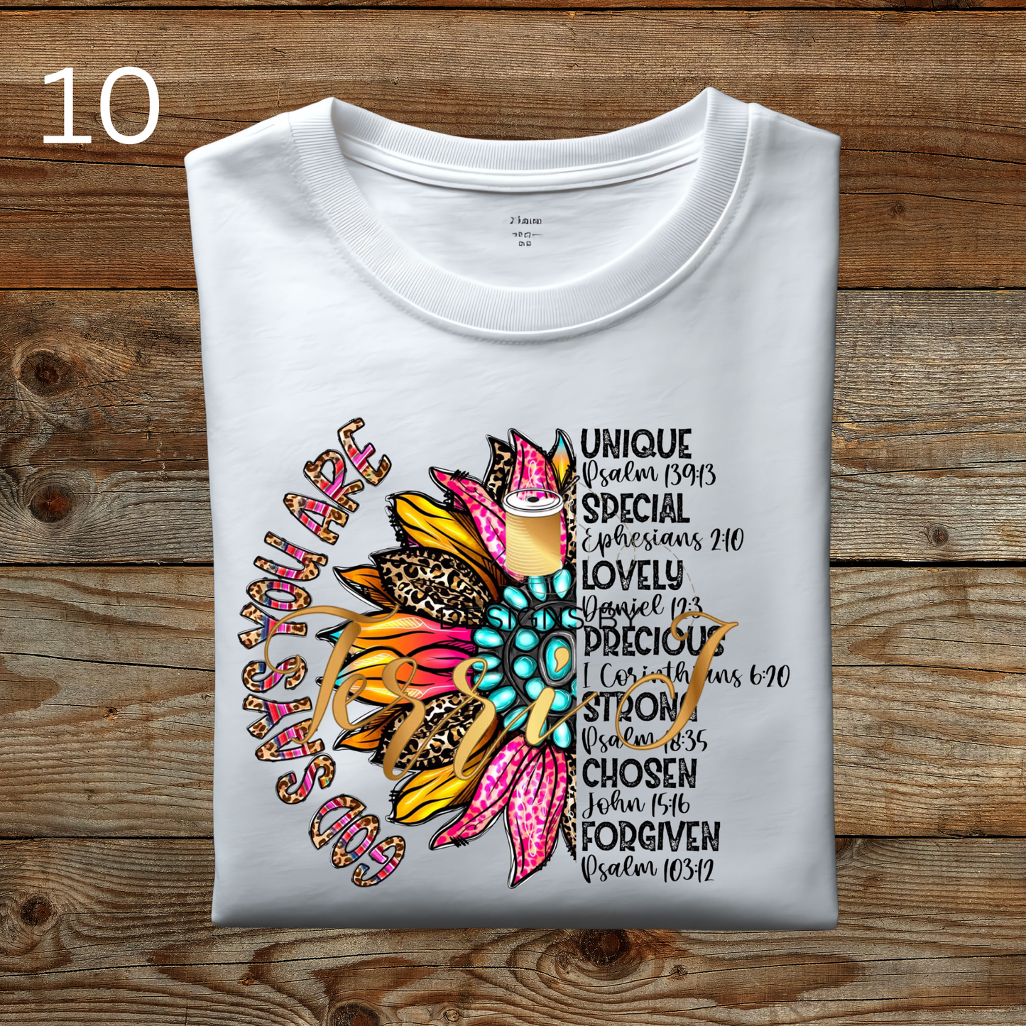 Christian Based DTF Transfers