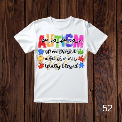 Autism Mom Shirt Bundle