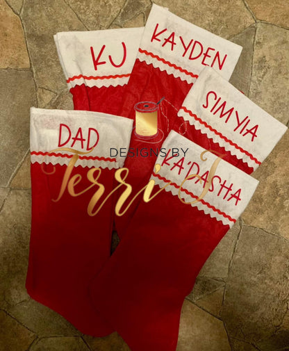 Personalized Christmas Stockings