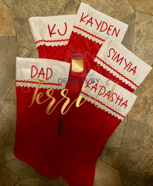 Personalized Christmas Stockings