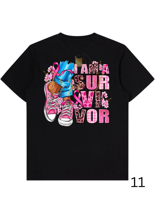 Survivors Breast Cancer Awareness Tshirts