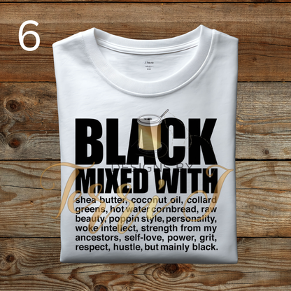 Black History Month DTF Transfers