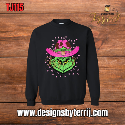 Grinch Tshirts, Long Sleeves & Sweatshirts