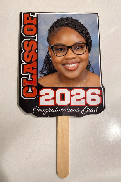Custom Graduation Fans