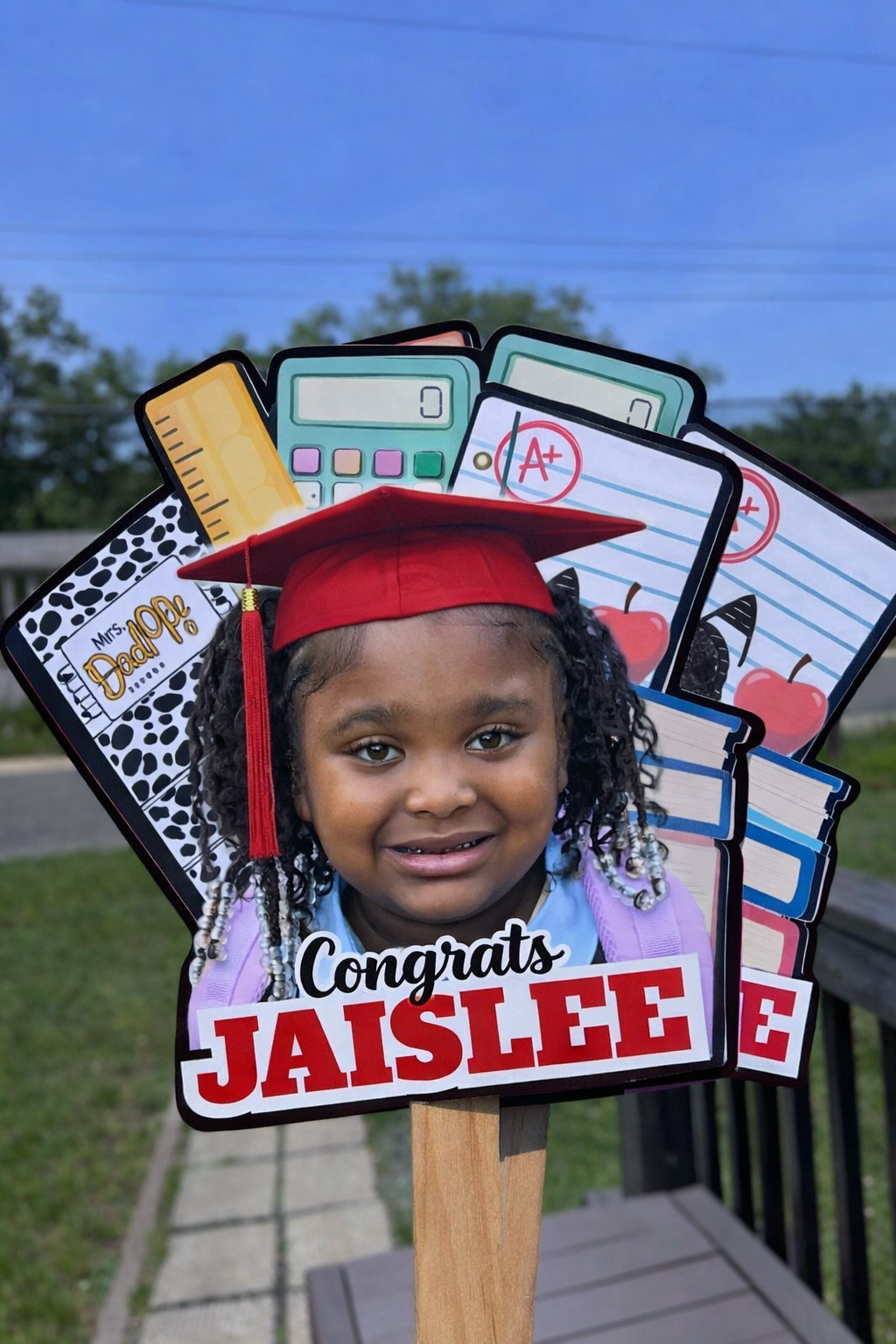 Custom Graduation Fans