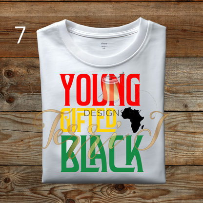 Black History Month DTF Transfers