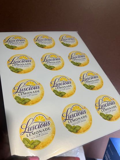 Custom Sticker Sheets