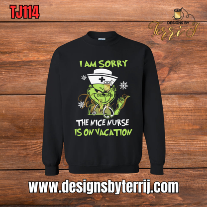 Medical Field Grinch Christmas Shirts