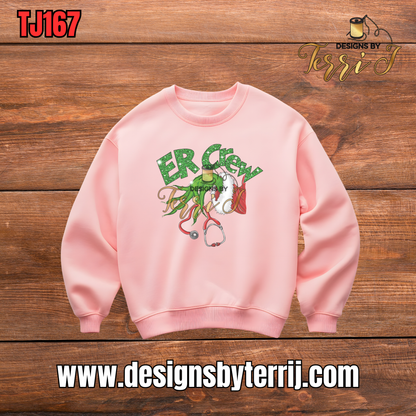 Medical Field Grinch Christmas Shirts