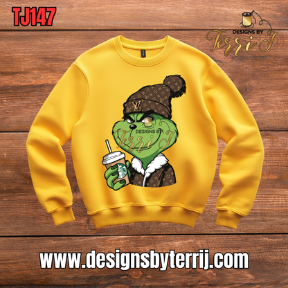 Grinch Tshirts, Long Sleeves & Sweatshirts