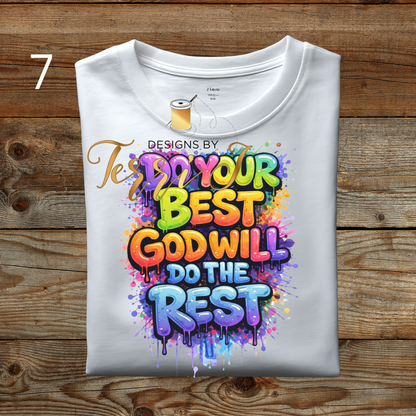 Christian Based DTF Transfers