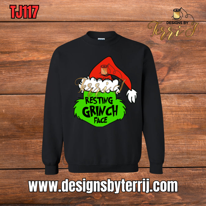 Grinch Tshirts, Long Sleeves & Sweatshirts