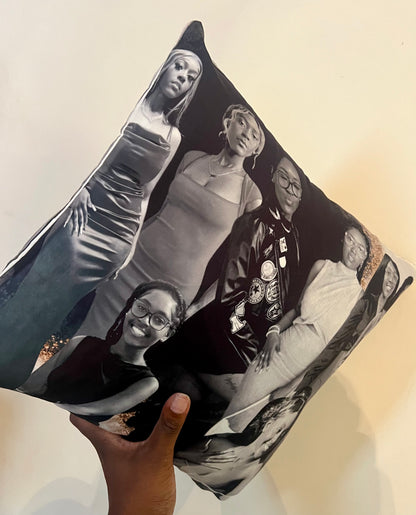 Full Photo Throw Pillow
