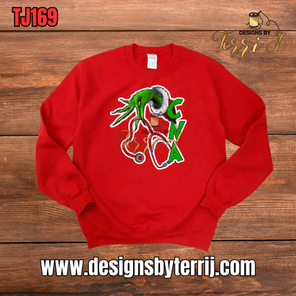 Medical Field Grinch Christmas Shirts