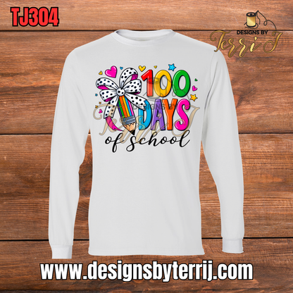 100 Days of School Shirts / Sweaters