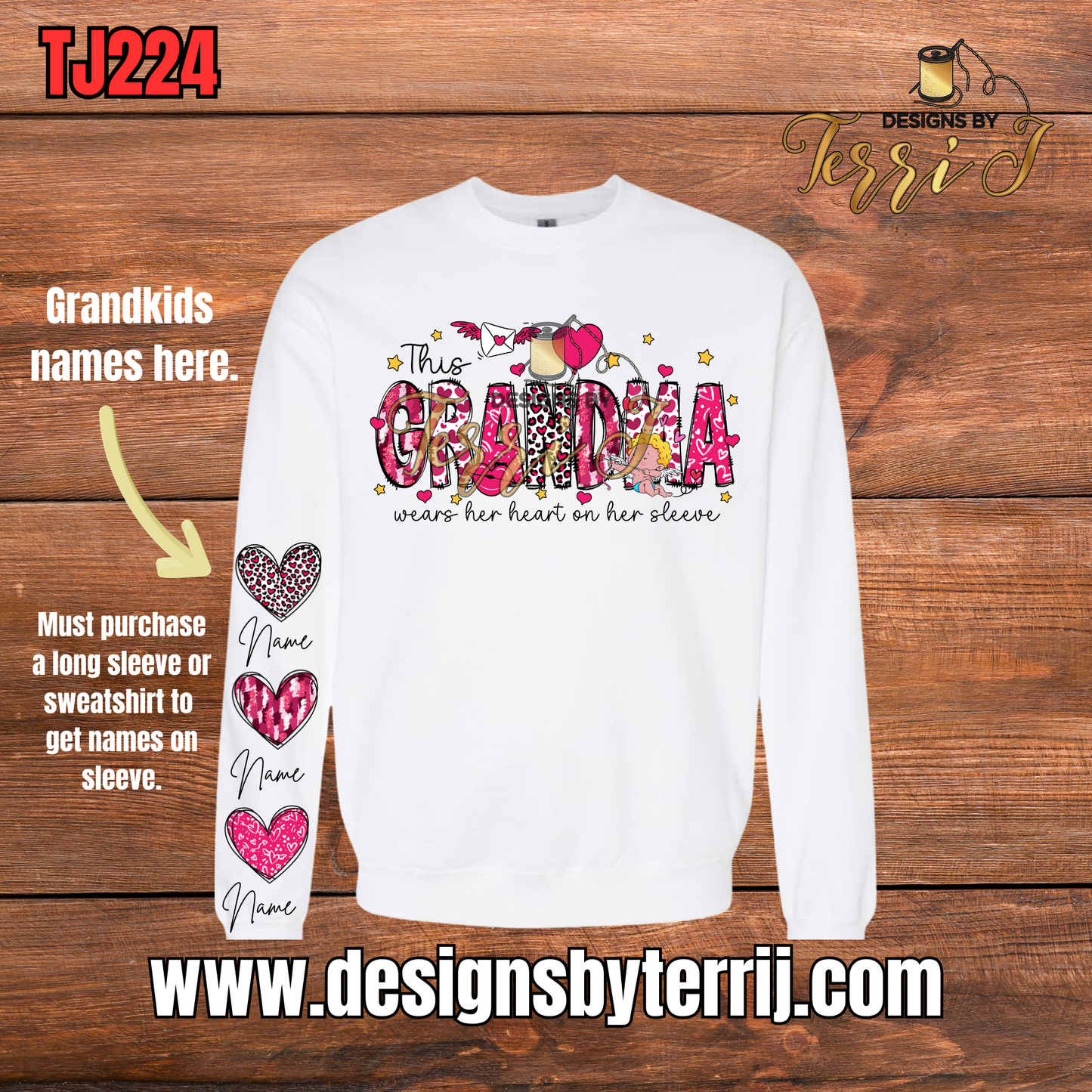 Wears Her Heart On Her Sleeve Shirt