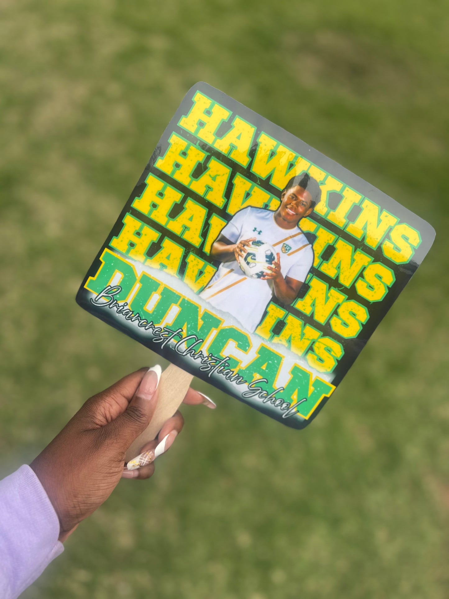 Custom Graduation Fans