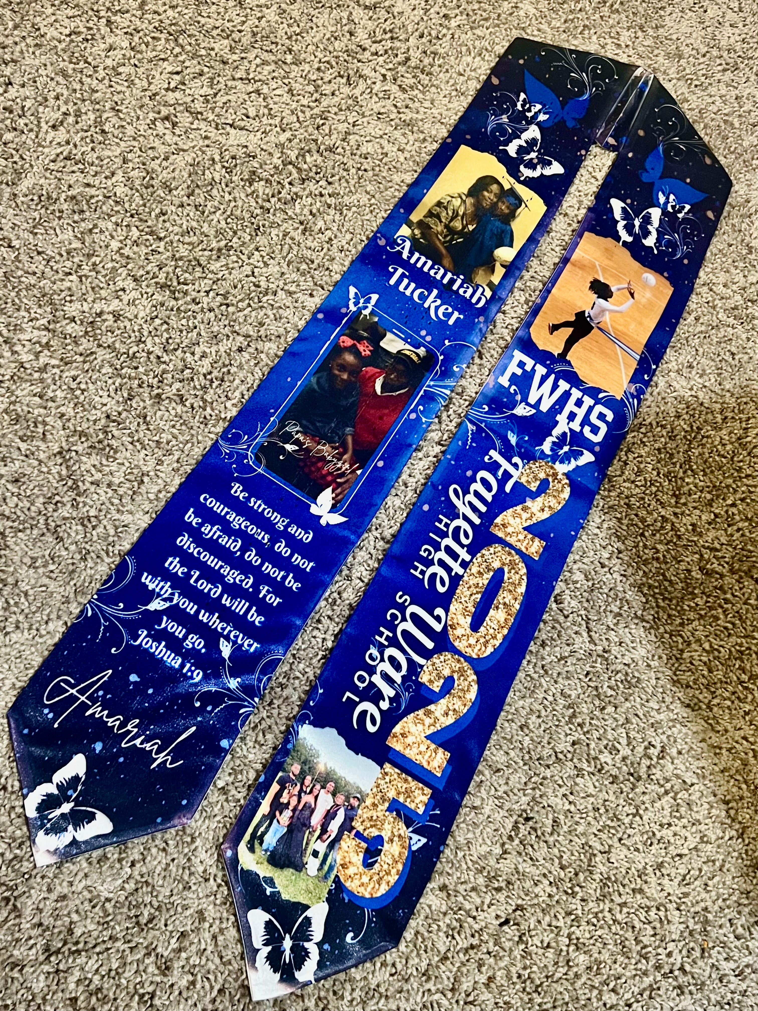 Graduation Stole – Designs By Terri J.