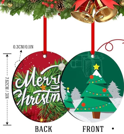 Custom Double Sided Christmas Ornaments