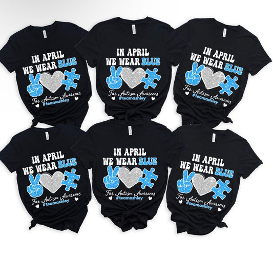 Autism Support Squad Tshirt Bundle