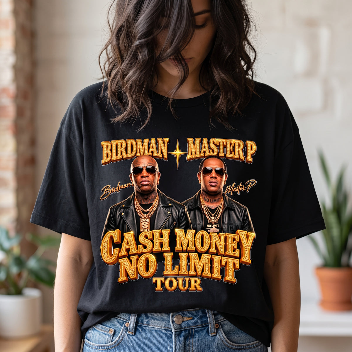 Cash Money and No Limit Tour Tshirts