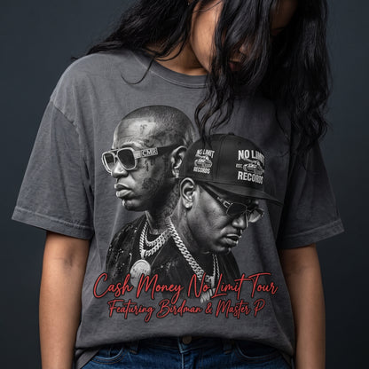 Cash Money and No Limit Tour Tshirts