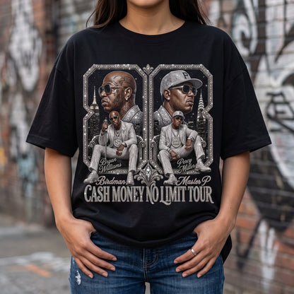 Cash Money and No Limit Tour Tshirts