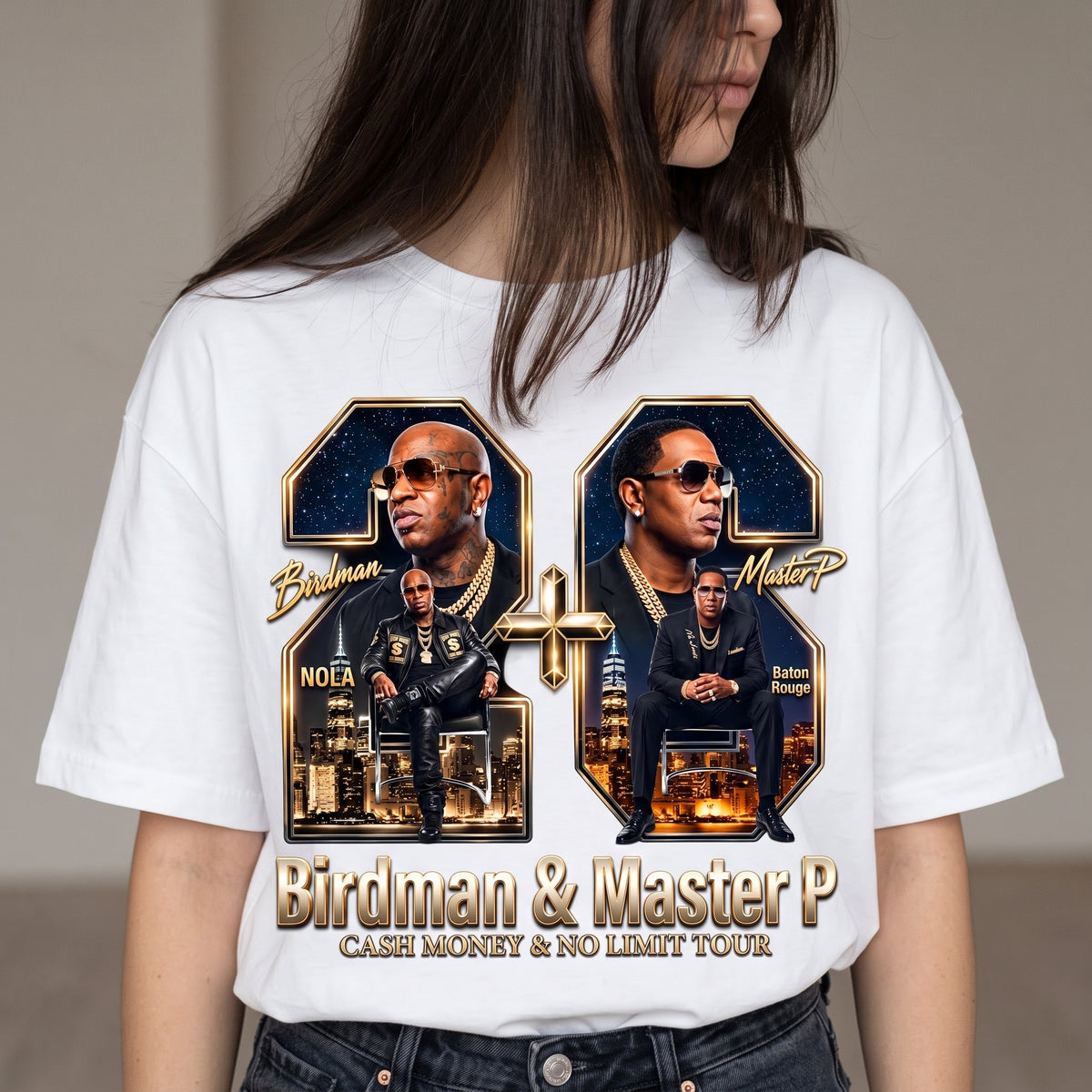 Cash Money and No Limit Tour Tshirts