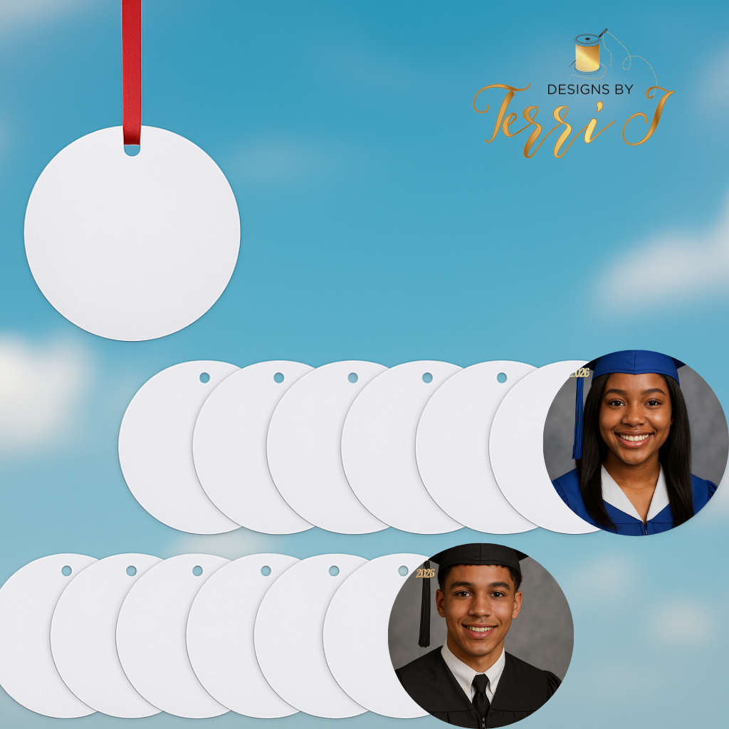 Custom Double Sided Christmas Ornaments