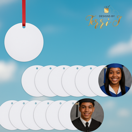 Custom Double Sided Christmas Ornaments