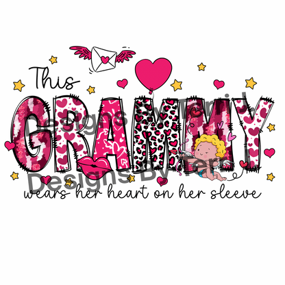 Wears Her Heart On Her Sleeve Shirt